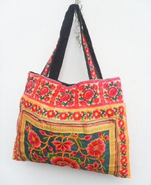 Ethnic Hmong Bag Embroidered