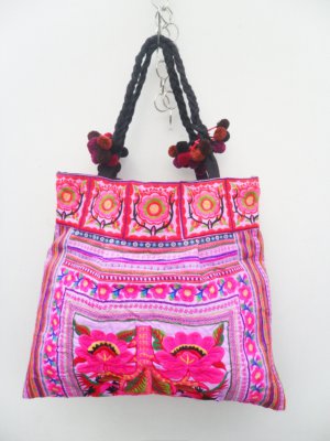 Ethnic Hmong Bag Embroidered
