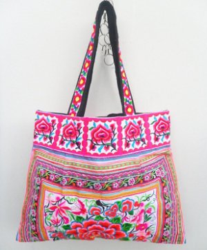 Ethnic Hmong Bag Embroidered