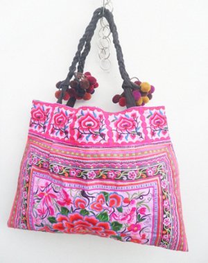 Ethnic Hmong Bag Embroidered