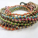 Wrap Colorful Knot Bead Bracelet
