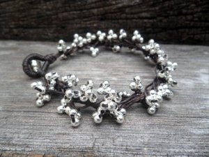 Silver  Bunch Bracelet