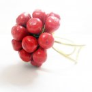 Drop Coral  Brass Ring
