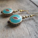 Handmade Stone Bead Earring