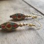 Handmade Stone Bead Earring