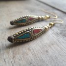 Handmade Stone Bead Earring