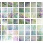 Acrylic Art Brushstrokes no.1, 1-inch squares, Digital Collage Sheet - Download and Print