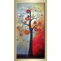 Handmade Abstract Tree Modern Oil Painting On Canvas