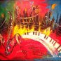 Handmade Modern Jazz Art Oil Painting On Canvas