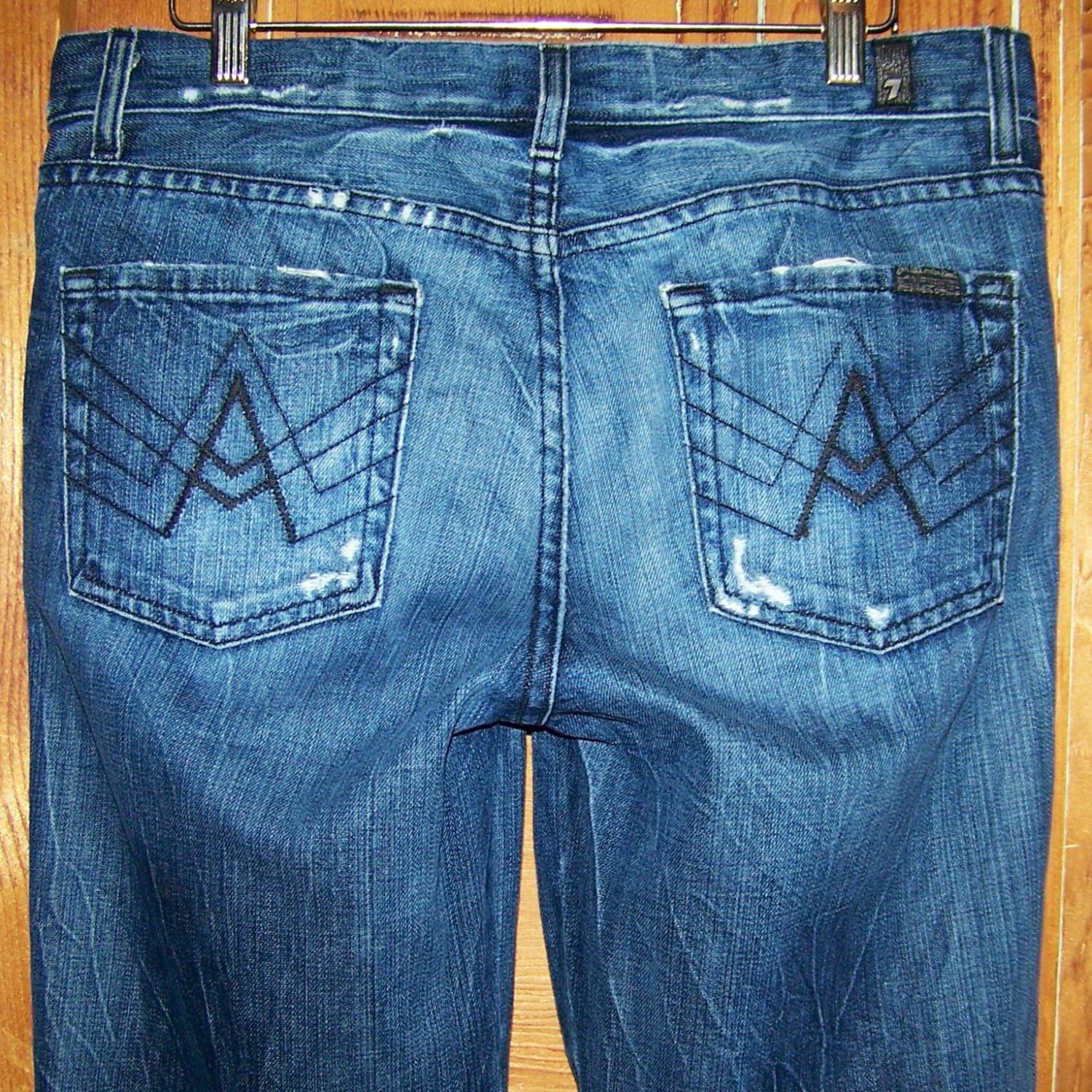 Mens 7 For All Mankind A Pocket Bootcut Style Jeans Size