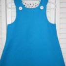 9-12 Months Turquoise with Polka Dots Dress