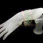 Designer Jewelry Wire Crochet Bracelet with Turquoise Color Beads 12011# - Free shipping.