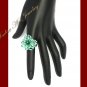 Turquoise/green Miyuki beads Blossom Crystal Ring #12038 Free shipping