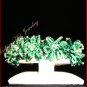 Crystals & Japanese beads Turquoise/green Bracelet #12039 Free shipping