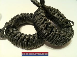 OD GREEN 50 FT PARACORD RING / DONUT