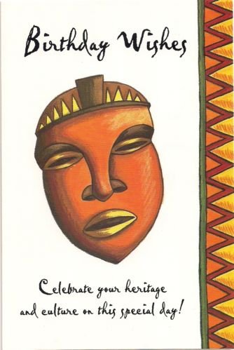 SET OF 12 ASSORTED  AFRICAN AMERICAN GENERAL BIRTHDAY CARDS