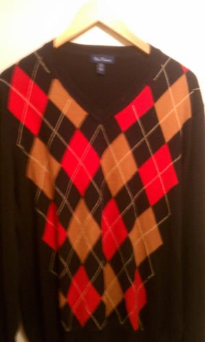 Men's Paul Fredrick Pullover  Cotton Sweater