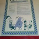 Educational grammar poster Pronoun Blue