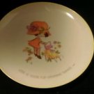 MOPSIE 1973 LOVE IS FOR GROWING THINGS RETRO COLLECTOR PLATE