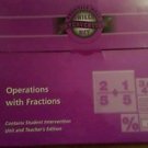 Prentice Hall Skills Intervention Kit Operations with Fractions New
