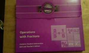 Prentice Hall Skills Intervention Kit Operations with Fractions New