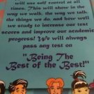 Being the Best children's motivational poster Multi-Color  encouragement