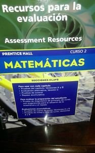 Prentice Hall Mathematics Course 2 : Spanish Assessment Resources (trade paper)