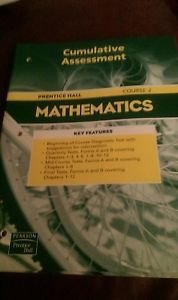 Prentice hall mathematics Cumulative Assessment course 2