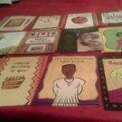 African American general assorted birthday greeting card Multi Color various