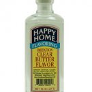 Happy Homes all natural Clear Butter Extract 7oz december 2016 baking