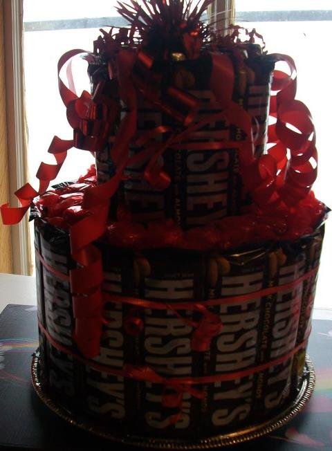 Hershey S Full Size Candy Bar Cake