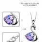 Beautiful Crystal Jewellery Set - Swan