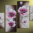 Original modern abstract canvas floral oil painting -Huge flowers
