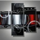 Large contemporary abstract canvas art oil painting