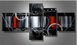 Large contemporary abstract canvas art oil painting
