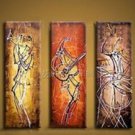 Handmade Modern abstract canvas art oil painting -PLaying Music
