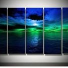 Huge Modern abstract canvas art oil painting -Seascape