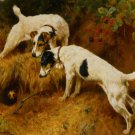 Wonderful animal canvas decor art oil painting -Dogs