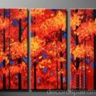 Modern abstract canvas art Tree oil painting -Flo58