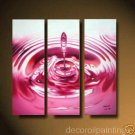 Modern abstract canvas water drop oil painting -Flo60