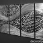 Large contemporary sculpture abstract Metal painting Met11