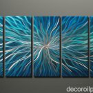 Huge contemporary sculpture abstract Metal painting Met17
