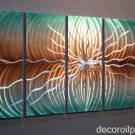 Huge contemporary sculpture abstract Metal painting Met18