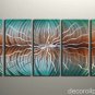 Huge contemporary sculpture abstract Metal painting Met18