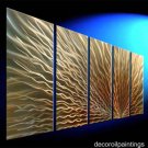 Huge contemporary sculpture abstract Metal painting Met19