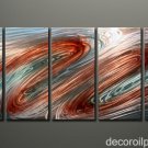 Home contemporary sculpture abstract Metal painting Met23