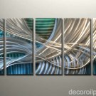 Huge contemporary abstract decor art Metal painting Met32