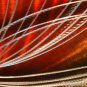 Huge contemporary abstract decor art Metal painting Met34