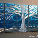 Huge contemporary abstract decor art tree Metal painting Met35
