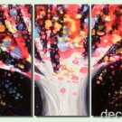Large contemporary abstract Metal painting -wish Tree Met40